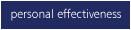 personal effectiveness